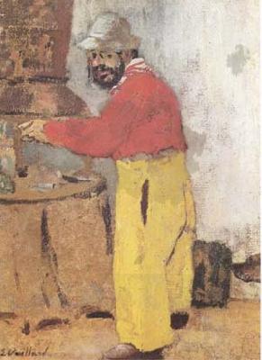 Edouard Vuillard Portrait of Toulouse-Lautrec (mk09)